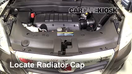 Saturn deals radiator cap